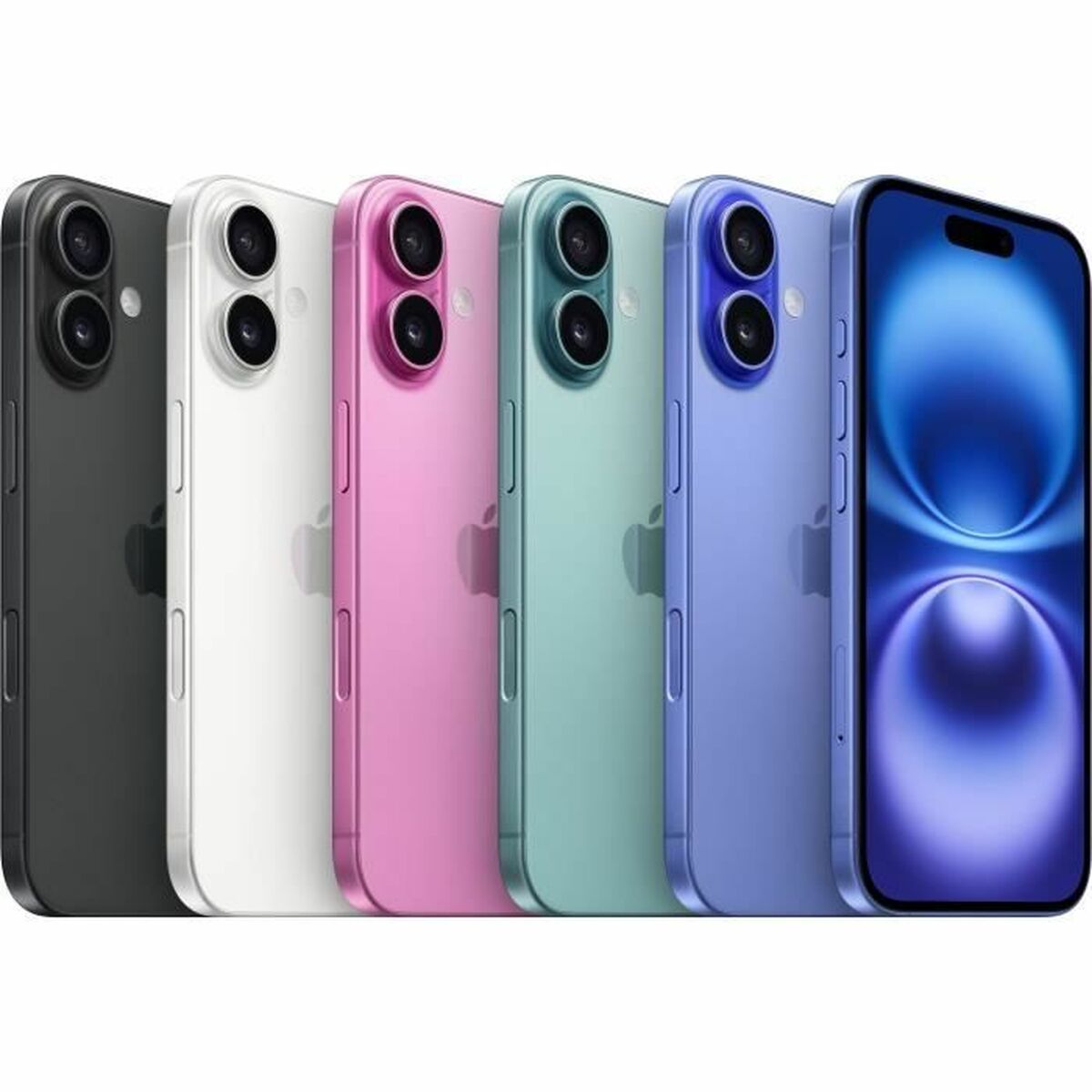 Smartphone Apple iPhone 16 6,1" 256 GB Svart
